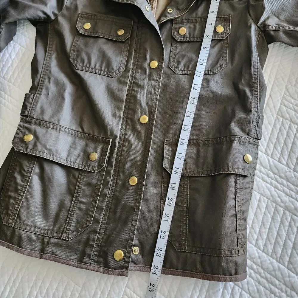 J crew utility cargo style jacket